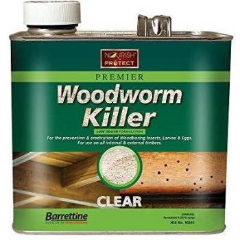Nourish & Protect 2.5L Solvent Preserver Woodworm Killer, Clear