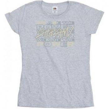Camiseta de Algodón Shazam Furia de los Dioses para Dama