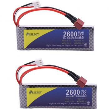 7.4V 2600mAh Rechargeable Lipo Battery for Wltoys 144001