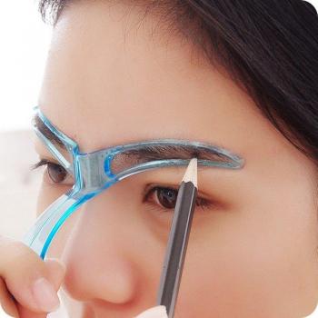 Herramienta de diseño de cejas reutilizable