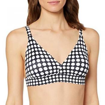 Dim & Agnes B Sujetador Triangular Sin Aros, Multicolor (Imprime Noir Pois 8YZ), M para Mujer