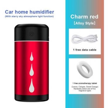 Purificador de Aire Automotriz con Nebulizador de Aceite Esencial