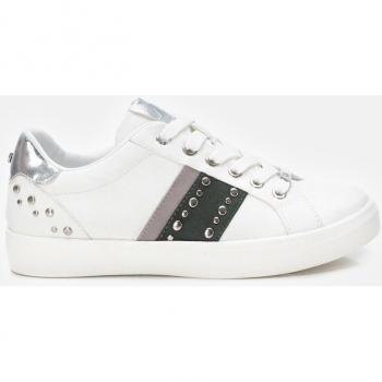Zapatillas XTI Mujer Piel Sintética Detalles Metalizados Tachuelas Urbanas Navy Cordón
