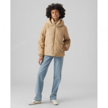 Cazadora acolchada con capucha