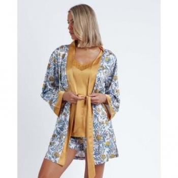 Admas Garden Women's Long‑Sleeve Bright Jardin Robe