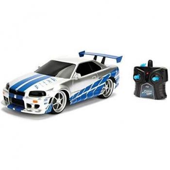 Auto Elettrica Radiocomandata JADA Toys Fast&Furious Nissan Skyline GTR