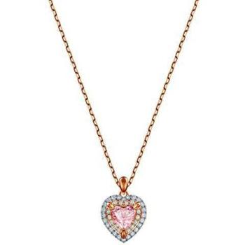 Collana Swarovski One oro rosa con cristalli