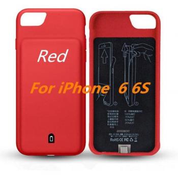 Funda Solar Dual: Batería + Cargador para iPhone 6/6s/7/8 Plus