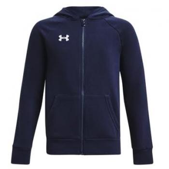 Rival Under Armour Kinderen Fleece Rits Kapuchon