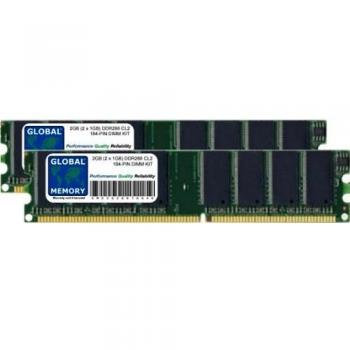 DDR2 2Go Kit 184-Pin, 266MHz, 2 x 1Go – Mémoire Ordinateur