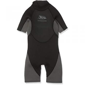 Muta Scuba Junior 3 Mm Maniche Corte con Zip Posteriore