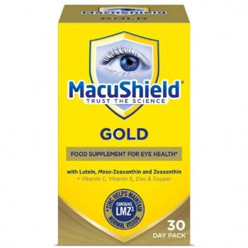 MacuShield Gold Food Supplement Capsules New AREDS formula 1-6 months supply