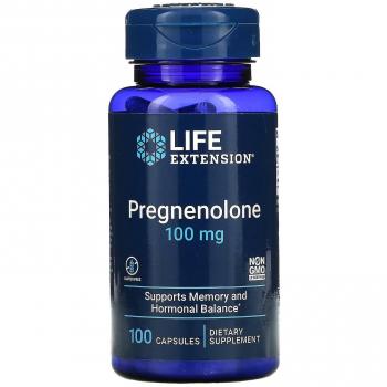 Vitalidad Natural, Pregnenolona, 100 mg, 100 cápsulas