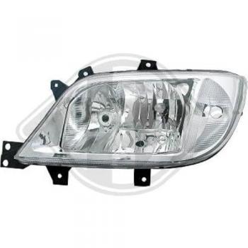 Phare Avant pour Sprinter 2-T Van et 3-T Van DIEDERICHS 1662981