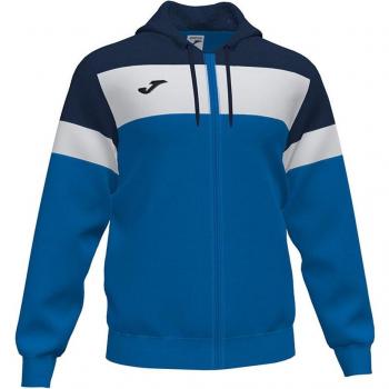 Felpa con Cappuccio Joma Crew IV Blu Bianco Taglia XS