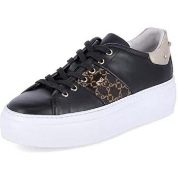 Dunkelbraune Giardini Sneaker