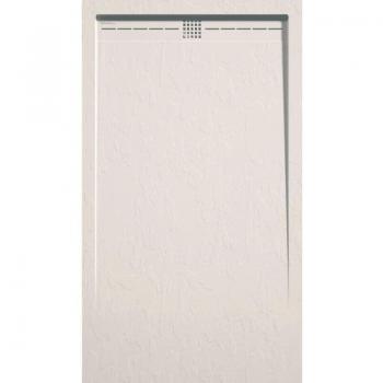 Receveur de douche Mirlo 80x160 cm extra plat ardoisé beige