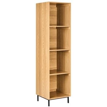 Montaggio Facile 4 Ripiani in MDF Marrone