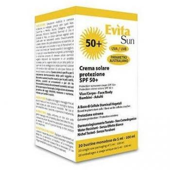 Evita Sun 20 Bustine Spf50 100ml