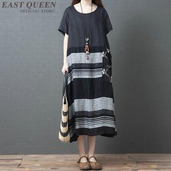 Vestido Holgado Lino Vintage