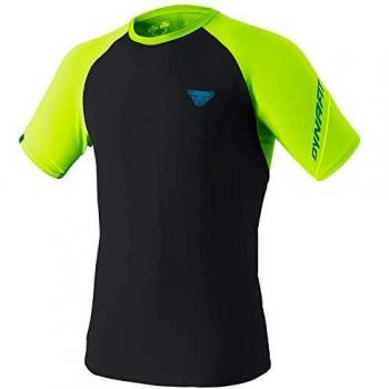 DYNAFIT Alpine Pro Kurzärmloses Herren-Laufshirt Gelb-Schwarz L 2020