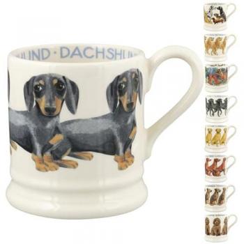 Black & Tan Dog Mug, ½ Pint – Emma Bridgewater