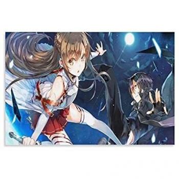 Poster Décoratif XIONGJIE : Sword Art Online (Toile)