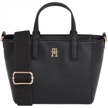 Bolso Tommy Hilfiger mini tote mujer color negro