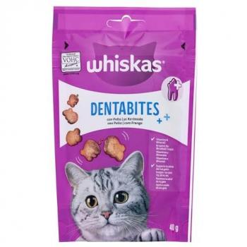 Whiskas Dentabites Filtros de Dente – 2 x 40 g (Pack poupaça)