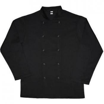 Dennys Unisex-Küchenjacke XXL weiß
