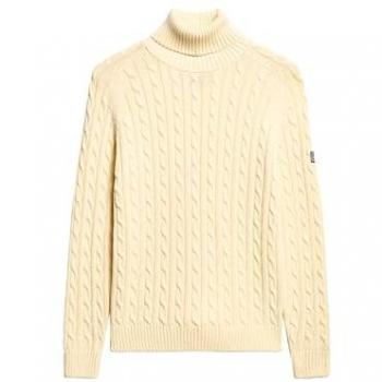 Pull femme Superdry en maille torsadée