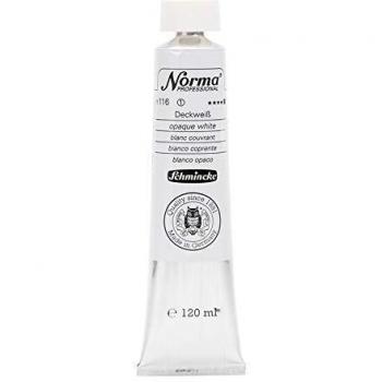 Schmincke Norma Premium Oil Medium 120ml White Opacity