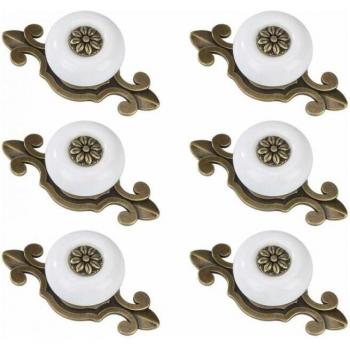 Pomello Rame Bianco – Design Classico