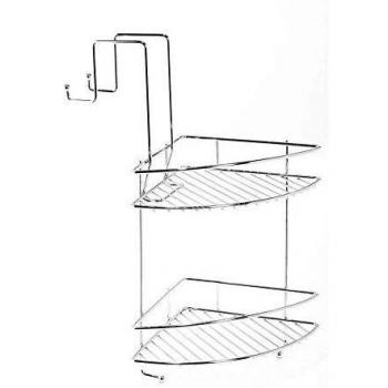 Rangement angulaire double niveau – Produit Spider New Chrome, acier chromé