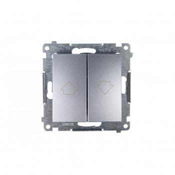 Switch-Pulsante Kontakt DZP1.01/43 Argento