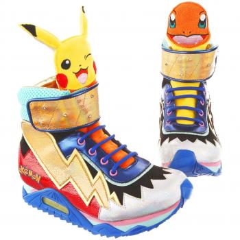 Irregular Choice Pokemon Bolts & Flames Sneaker