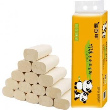 Thick Bamboo Toilet Paper Rolls