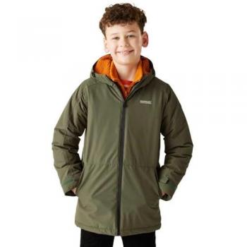 Regatta Farbank II “Pumpkin Spice” 5‑6 Year Old Hooded Jacket