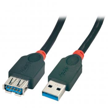 Cable USB 3.0 A a A 3m Negro