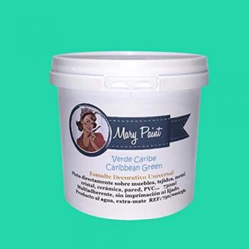 Pintura Verde Caribe Multisuperficie y Lavable para Muebles
