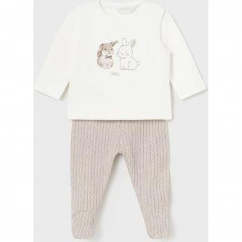 Completo due pezzi Mayoral 2510 rabbit per neonata