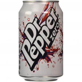Dr Pepper Zero 330ml Cans Pk24