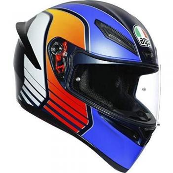 Casco AGV K1 Multi Power Matt Azul/Naranja/Blanco