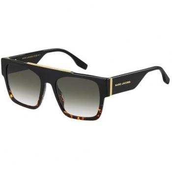 Marc Jacobs Black Havana/Green Gradient Sunglasses 54MM