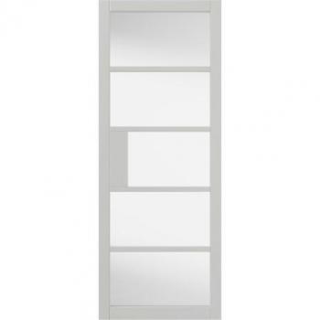 JB Kind Metro 5 Light Clear Glazed Internal Door