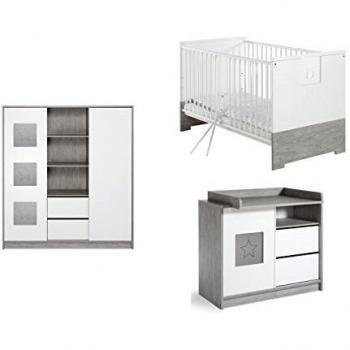 Cameretta neonato Eco Star con armadio a 2 ante