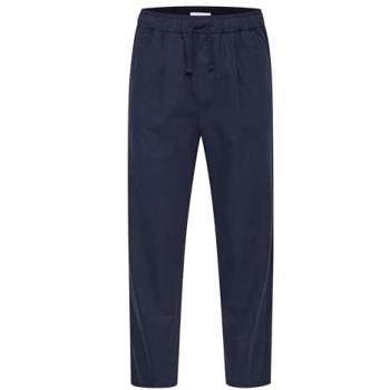 Herren‑Chinos Haakan – Blue Lyocell‑Baumwolle, Casual Friday, Größe 32 XXL