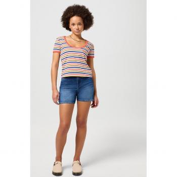 Cortos Wrangler con cremallera femenina