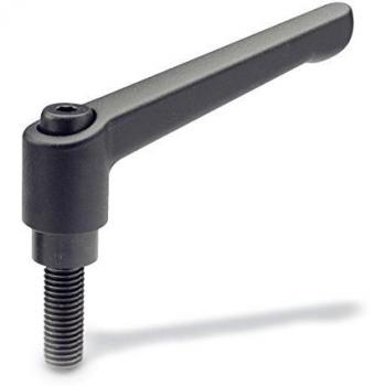 Otto Ganter GN 300 : levier réglable, M10, 78 mm L1, 32 mm L2