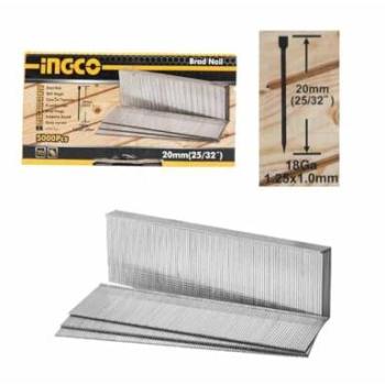Kit di chiodi 20 mm (5.000pz) – modello ACN50401 GA18 Ingco